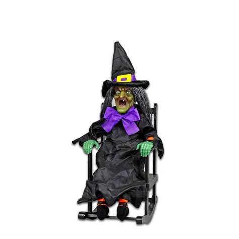 Add Some Magic to Your Home with a Home Depot Rocking Witch Decoration